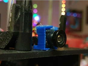 crazepony p1 10x11mm fpv camera mount 3d print model - Mito3D