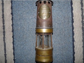 la lanterne analyses & répliques farol minero farola de l'exploitation minière à huile linterna vieille lampadaire 3d print model - Mito3D