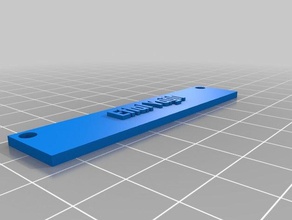 eflal ya l sinais e logotipos personalizado 3d print model - Mito3D