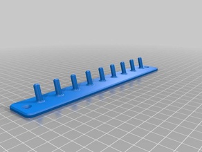keys wall hanger organization 3d print model - Mito3D