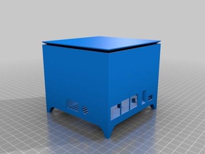 framboesa de caixa eletrônica raspberry pi caso 3d print model - Mito3D