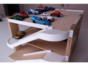 toy cars garage diy 3d print model - Mito3D