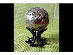 sphere Halter stehen Dekor ball sockel stand 3d print model - Mito3D
