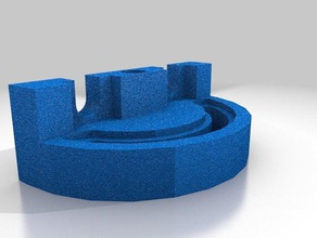 serra circular de ângulo adjusment máquinas-ferramentas 3d print model - Mito3D