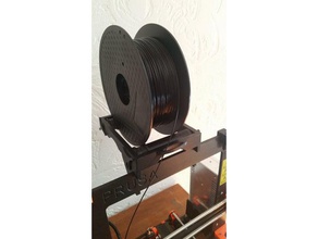 prusa mk2s filament roll holder plus guide 3d printer parts 3d print model - Mito3D