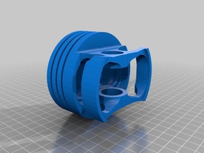 bugatti eb110 - piston engineering 3d printing 3d print model - Mito3D