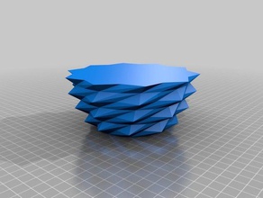 low poly change bowl decor customized 3d print model - Mito3D