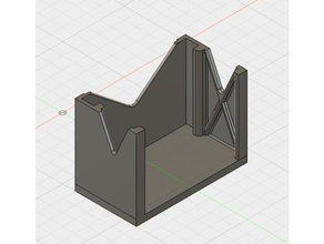 drawers support template - tiroirs gabarit 1u tool holders & boxes casier drawer rangement 3d print model - Mito3D