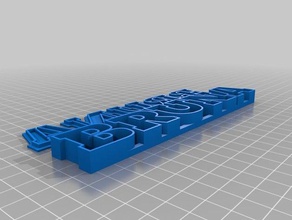 bruna kaplar özelleştirilmiş 3d print model - Mito3D