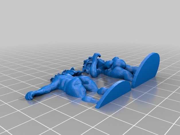 female goblin archer 3d printing 3D print model - Mito3D