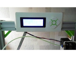 su8 v-slot lcd a caso Stampante 3d accessori aggiornamento anet 3d print model - Mito3D