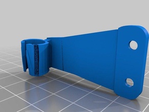 cadre wireharness anycubic kossel autres delta imprimantes L'imprimante 3d de pièces le harnais titulaire fil 3d print model - Mito3D