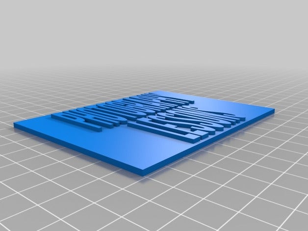curso de fotografia cartão presente 3D print model - Mito3D