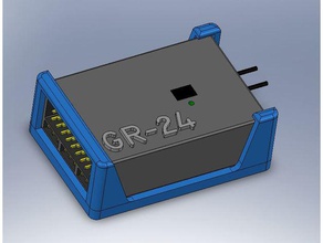 holder gr24 receiver r c vehicles aircraft graupner hott 3d print model - Mito3D
