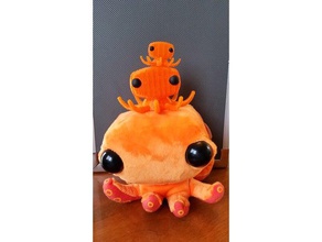 vsauce inq creatures inquisitive octopus squid 3d print model - Mito3D