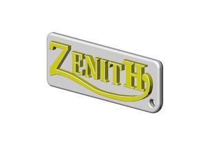 zenith logo chaveiro sinais e logotipos 3d print model - Mito3D