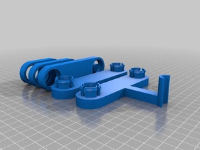 koppelgetriebe mühendislik 3d print model - Mito3D
