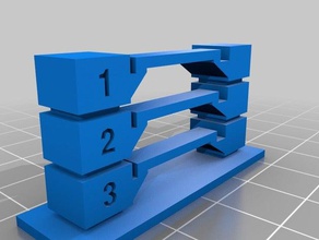 gen temp tower 3d printing tests customized 3d print model - Mito3D
