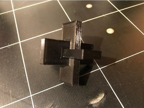 Gordischer Knoten 3d-puzzle Rätsel gordischen 3d print model - Mito3D