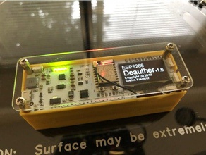 dstike deauther caso l'elettronica 3d print model - Mito3D