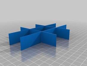 separatori per cassetto michaels foto mestiere di custode organizzazione su misura 3d print model - Mito3D