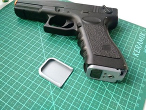 cyma g18c motor cover sport & outdoors airsoft cm030 pistol 3d print model - Mito3D