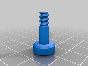 my customized short nut job bolt washer threaded rod factory parts 3d print model - Mito3D