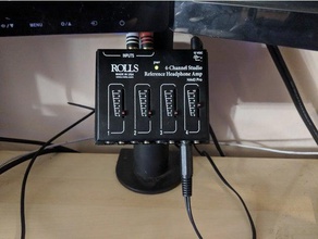 rotoli amplificatore per cuffia monitor monte office 3d print model - Mito3D