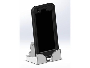 smartphone wall mount organization google pixel phone solidworks hanger 3d print model - Mito3D