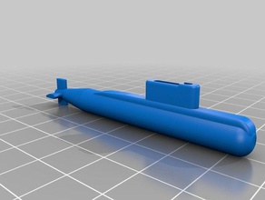 U-Boot der argentinischen ara san juan 3d-drucken 3d print model - Mito3D