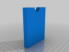 raso de la torre divisor La impresión en 3d tarjeta cubierta caja magia recolección mtg yugioh 3d print model - Mito3D