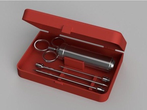 paslanmaz et enjektör durumda mutfak ve yemek barbekü sigara içen Şükran Günü Türkiye 3d print model - Mito3D