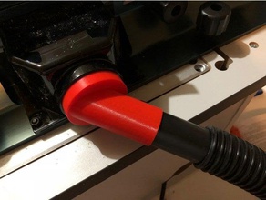 bosch yönlendirici tablo shop-vac adaptör araçlar bağdaştırıcı dükkanı atölye 3d print model - Mito3D
