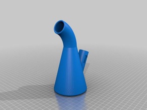 tornado cyclone ver 2 bong diy water pipe 3d print model - Mito3D