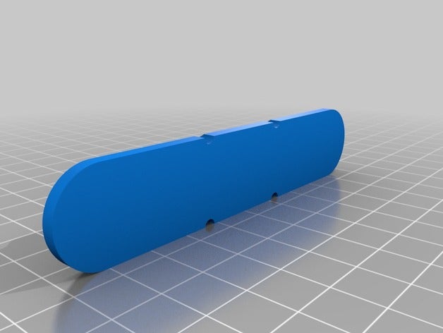 test bite tube 3D print model - Mito3D