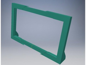 6x105 cornice 2d art fotografia picture frame 3d print model - Mito3D