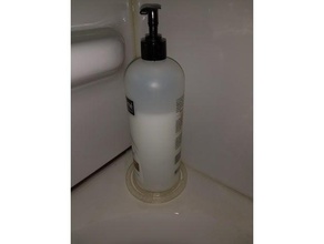doccia shampoo e balsamo sottobottiglia bagno 3d print model - Mito3D