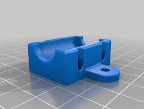 linear bearing holder bracket - 2 sizes 4 configurations 3d printer parts 3d print model - Mito3D