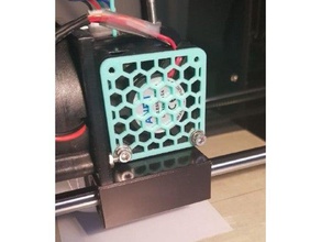 40 mm ventilateur grille Imprimante 3d accessoires 40mm de refroidissement fan la protection protecteur hex l' 3d print model - Mito3D