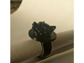 rocket raccoon anel anéis selfcad foguete 3d print model - Mito3D