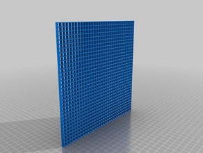 smartmatrix pixelmatrix pixel grid 32x32 diy ifh6-32x32-16s 3d print model - Mito3D