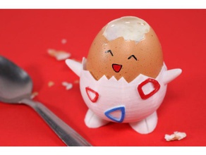 pokemon uovo di togepi cup cucina & sala da pranzo anime portauovo titolare nintendo andare 3d print model - Mito3D