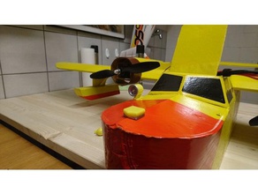 ft sea duck Nase-Luke-dummy r c Fahrzeuge dummy flite test Luke led-Halter 3d print model - Mito3D