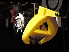 ventilateur radial fang prusa i4 L'imprimante 3d de pièces 3d print model - Mito3D
