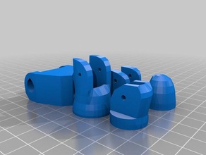 renevbot-rbv1 mano destra la robotica robot i 3d print model - Mito3D