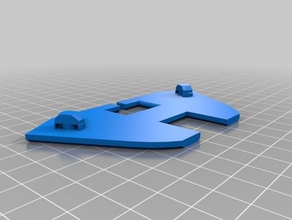 remixed kossel untere Abdeckung kürzer 3d Drucker Zubehör 3d print model - Mito3D