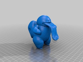 lickitung pokemon heykeller 3d print model - Mito3D