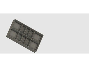 Kleinteile-Aufbewahrungsbox Teile kleine Teile-Lagerung 3d print model - Mito3D