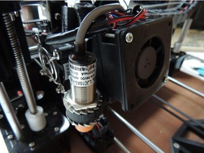 anet a8 modulare ventilatore assiale adattatore di montaggio Stampante 3d parti mod aggiornamento fan ventola condotto della 3d print model - Mito3D