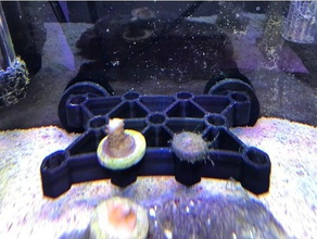 coral frag rack hobby aquário frag-plug 3d print model - Mito3D